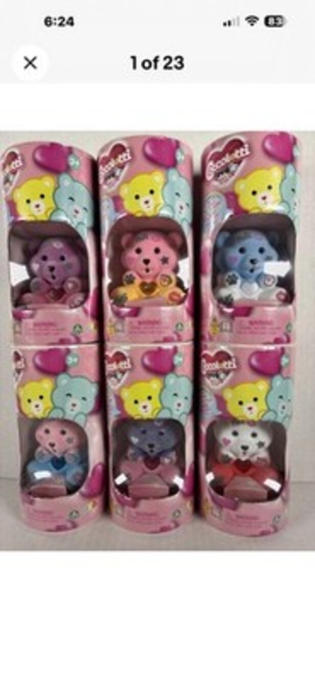 Coccolotti Bears Love & Tell Set Of 6